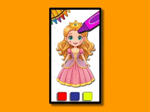 BTS Princess Coloring Book image